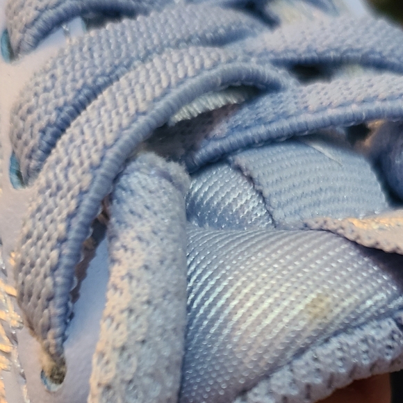 Nike AirMax Children's Shoes Size 6 Like New Light Blue/White - Picture 7 of 7